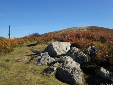 La vue sur la crête