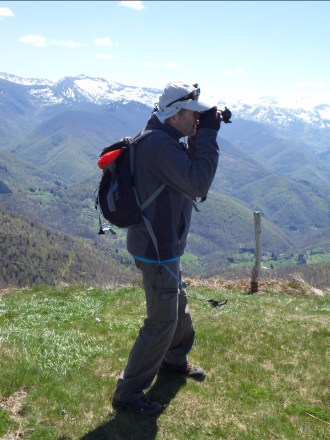 Pause photo pendant la rando