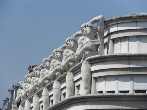 Immeuble le long de la coulée verte