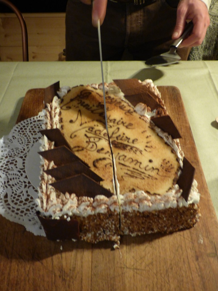 Dessert d'anniversaire